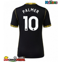 Camisa de Futebol Chelsea Cole Palmer #10 Equipamento Secundário Mulheres 2026-27 Manga Curta